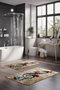 Mijölnir Juego de alfombrillas de baño de 2 piezas Multicolor
